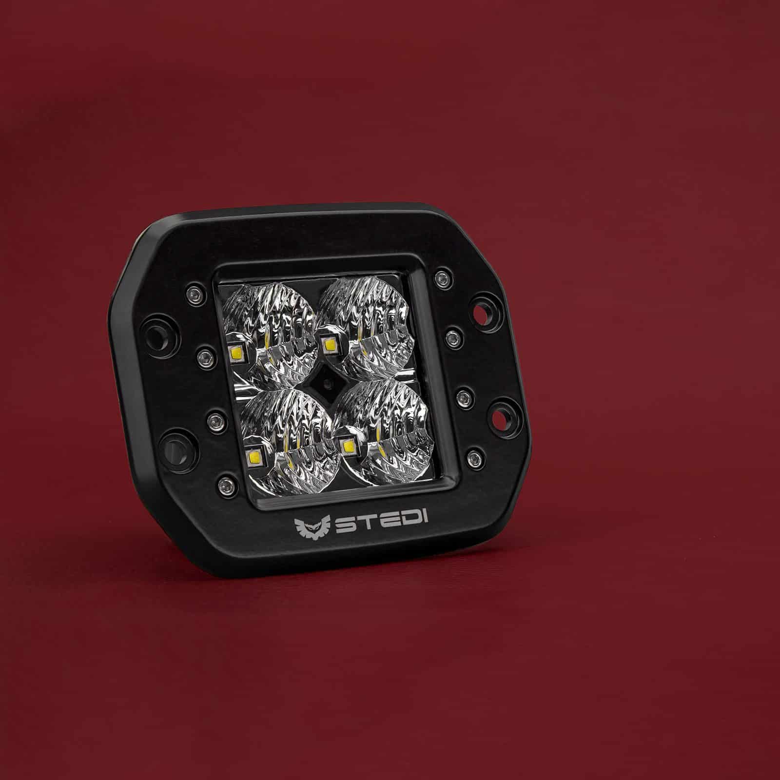 FLOOD – C-4 BLACK EDITION FLUSH MOUNT LED LIGHT