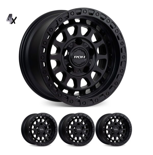 Prado 250 (18X9) 4x ASSAULT WHEELS (6/139) +25 OFFSET