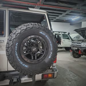 FJ/PRADO/GX460 (17X9) 5x Hammer wheels (6/139) +25 Offset