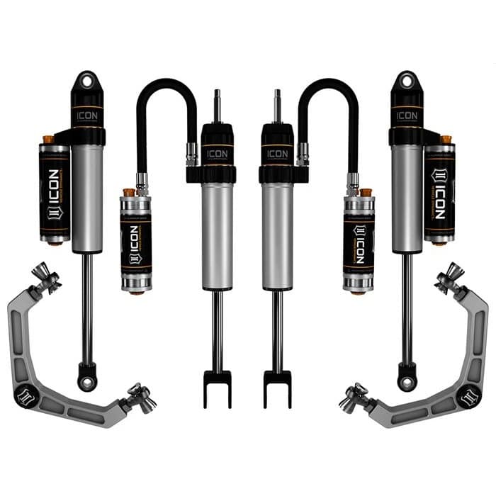 ICON 2020-UP GM 2500/3500 HD, 0-2″ LIFT, STAGE 3 SUSPENSION SYSTEM, BILLET UCA