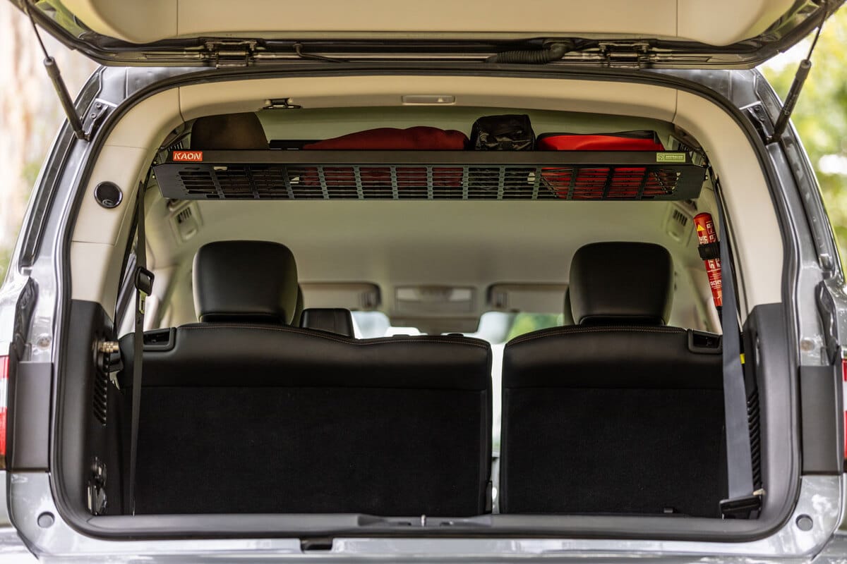 Y62 Standalone Rear Roof Shelf [Small Side Molle Panels]