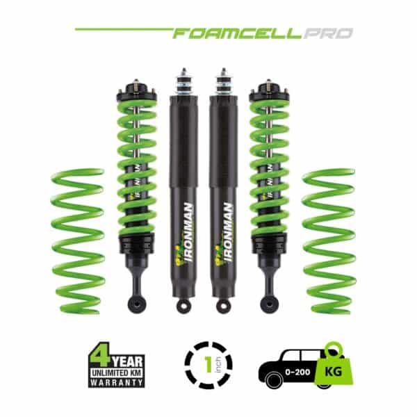 LC200 1 Inch Foam Cell Pro Kit – 0-200