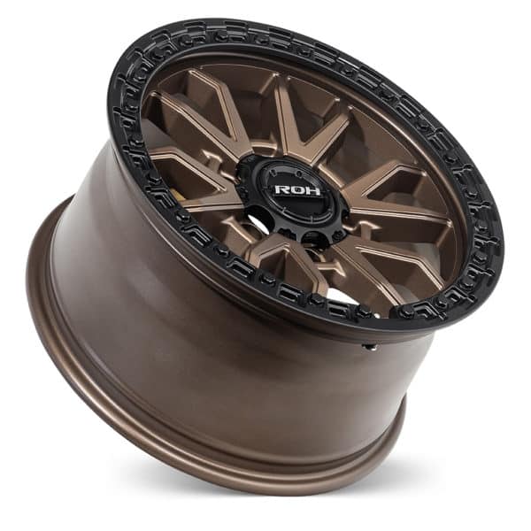 LC300 (17X9) RAID MATT BLACK BRONZE 4x ALLOY WHEELS (6/139) +35