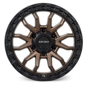 LC71/LC76/LC78/LC79 (17X9) RAID 5 MATT BRONZE 5x ALLOY WHEELS (5/150) -12 / -59