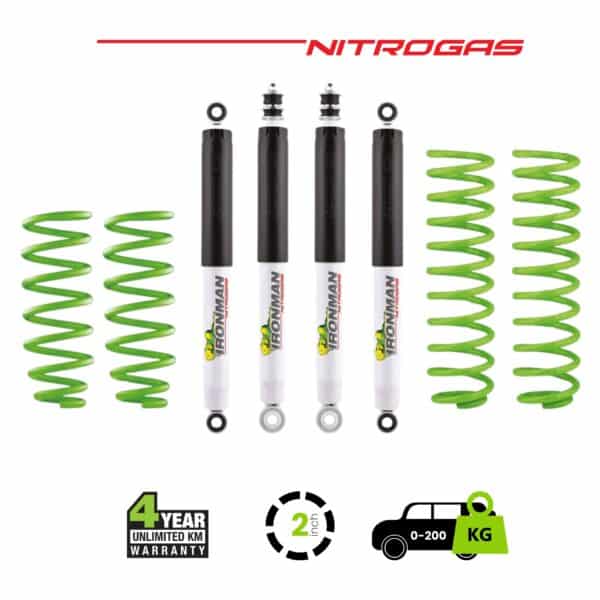 Y61 Nitrogas Suspension Kit – 0-200 Medium
