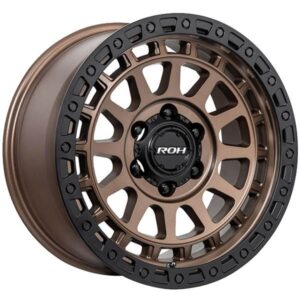 LC71/LC76/LC78/LC79 (17X9) 5x MATT BLACK BRONZE ASSAULT WHEELS (6/139) -12 / -59 OFFSET