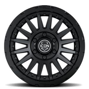 (17×8.5) 4x RECON PRO SATIN BLACK 6×5.5 (0 OFFSET)