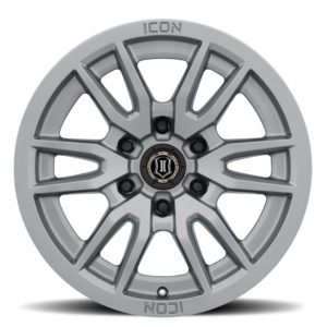 SILVERADO/SUBURBAN/SIERRA 1500 (17×8.50) 4x VECTOR6 TITANIUM 6×5.5″ (0 OFFSET)