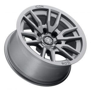 SILVERADO/SUBURBAN/SIERRA 1500 (17×8.50) 4x VECTOR6 TITANIUM 6×5.5″ (0 OFFSET)