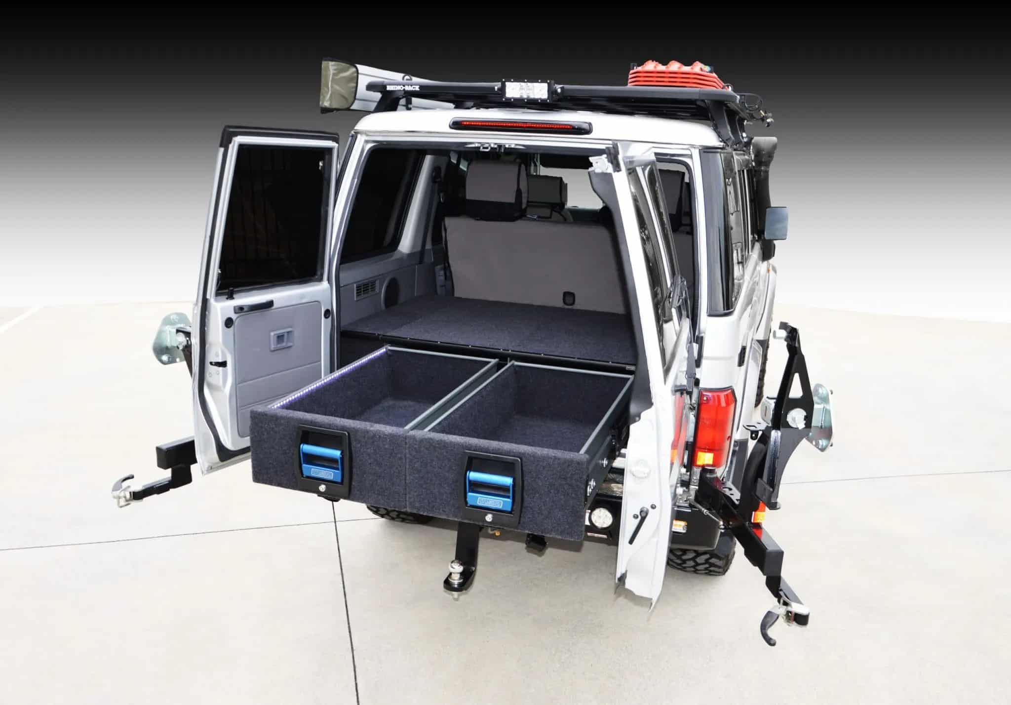 LC76 COMPLETE DUAL STORAGE DRAWER KIT 2007+