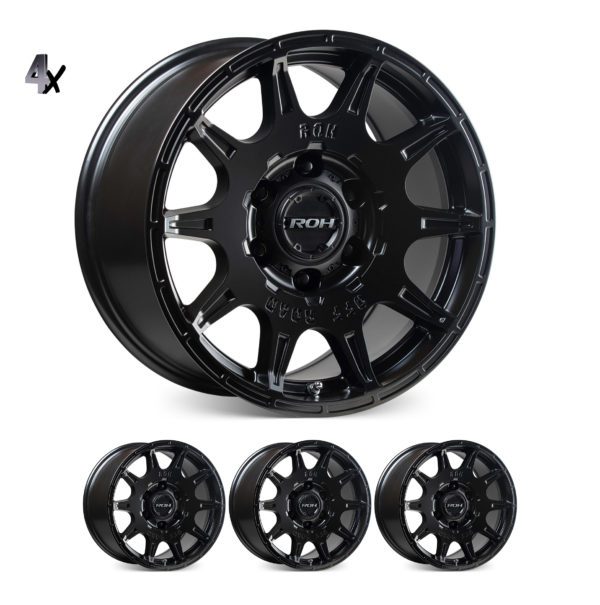 LC100 (17X9) 4x INVADER WHEELS (5/150) +35 OFFSET